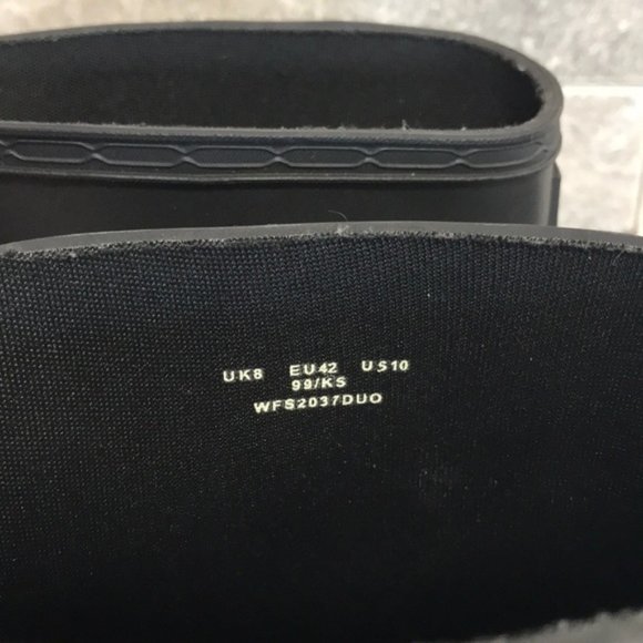 Hunter Refined Low Heel Biker Rain Boot - Picture 13 of 14